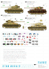 Star Decals 72-A1012 Befehlspanzer # 3 German Command 1/72